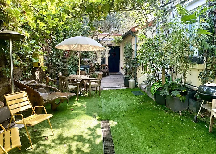 Jolie Maison Parisienne Jardin Porte De Montreuil