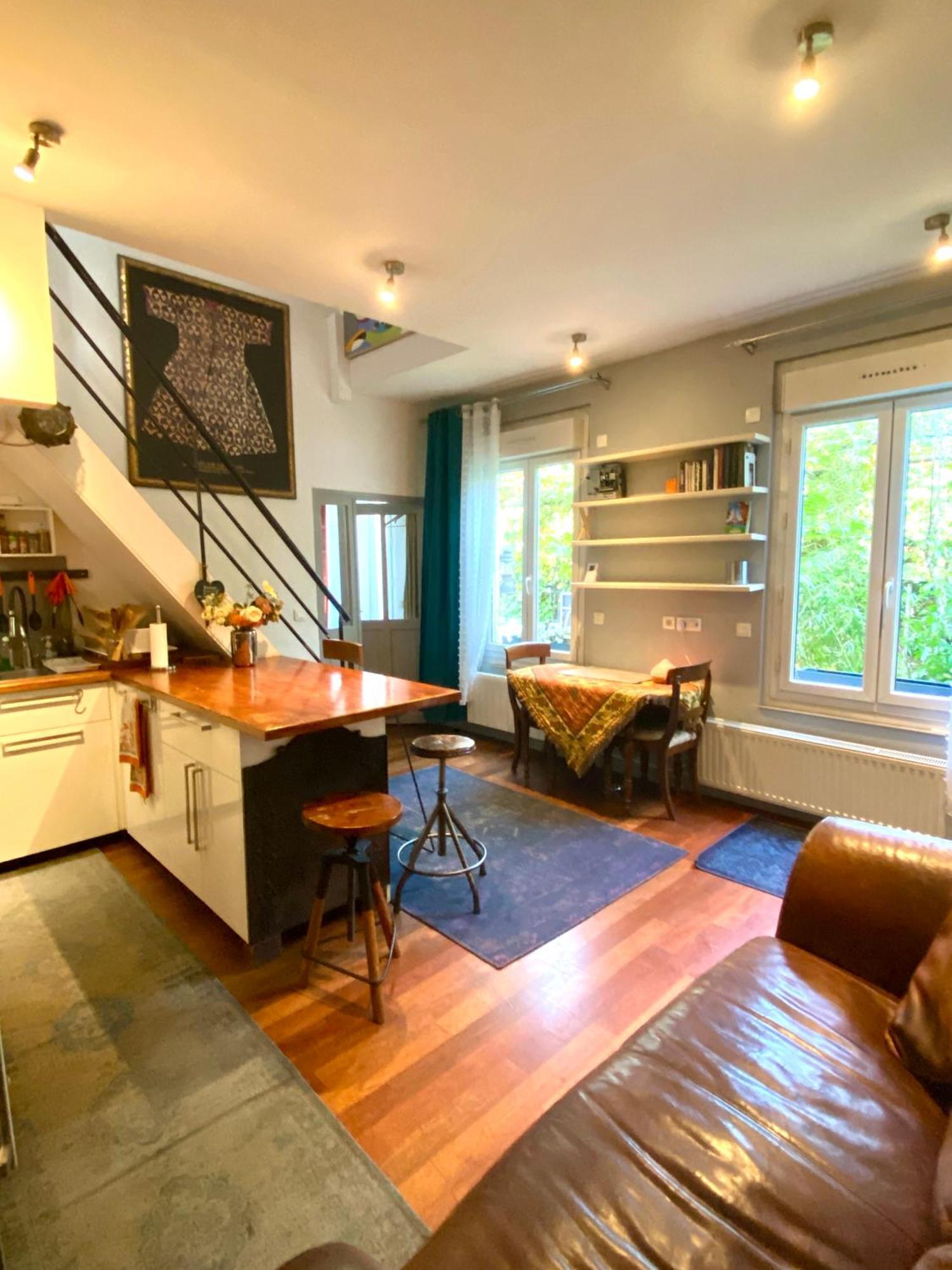 Jolie Maison Parisienne Jardin Porte De Montreuil