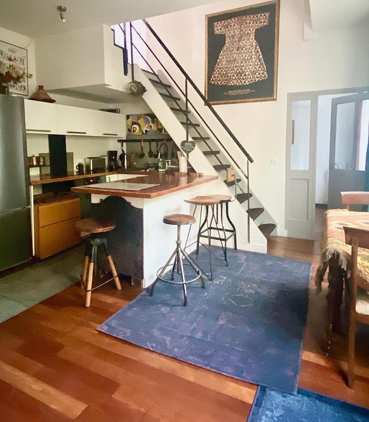 Ferienhaus Jolie Maison Parisienne Jardin Porte De Montreuil Bagnolet